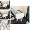 2024 New Fashion Color Block Minimalist Summer Women's Bag Pu Material Versatile Casual Handbag Shoulder Crossbody Bag