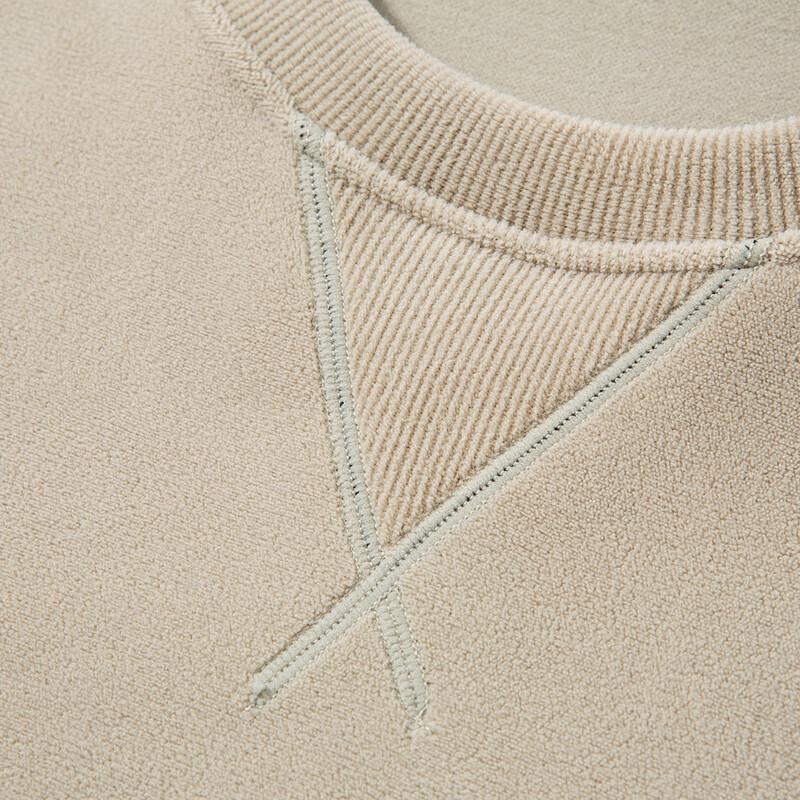 MONTAGUT Herren Lammwollmischung Rundhals-Sweatshirt