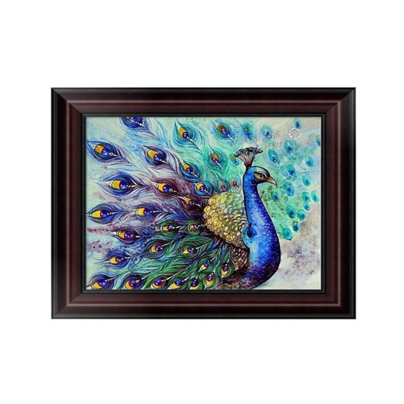 

5D Diamond Embroidery Peacock Painting for Cross Stitch DIY Craft Home Office De