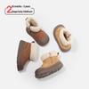 Girls' and Boys' Winter Snow Boots - Infant & Toddler Anti-Kick Walking Shoes