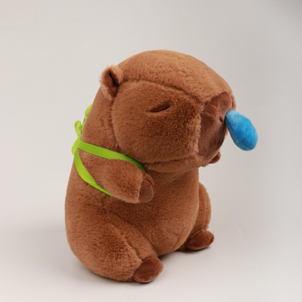Kapibala Backpack Doll Plush Toy Large Drawstring Avocado Doll Kapibala Back Turtle