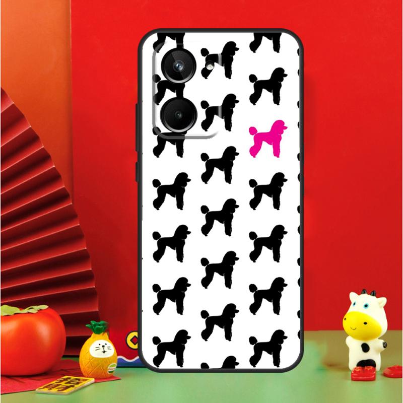 Cure Cartoon Poodle For Realme 15 Pro GT7 GT6 10 11 12 13 14 Pro Plus C67 C63 C61 C55 C51 C53 C35 C75 C65 Case
