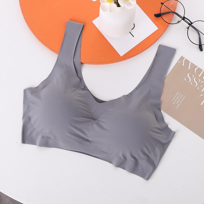 Shangpin Anxin Seamless Wireless Plus Size Sleep Sports Bra
