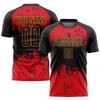 DIY Teamname 3D Printed Football T Shirt For Men Clothes Customized Sponsor Sport Jersey