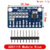16 Bit I2C ADS1115 ADS1015 Module ADC 4 Channel with Pro Gain Amplifier 2.0V To 5.5V for Arduino RPi