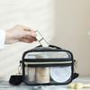 Waterproof PVC Crossbody Bag Adjustable Shoulder Strap Clear Messenger Bag  Women