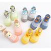 Summer/Autumn Baby Walker Shoes - Soft Sole, Non-slip Rubber Cartoon Floor Sock Shoes for Infants