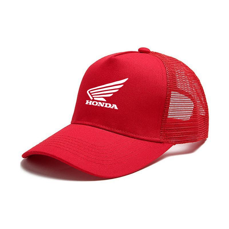AZO1 Car Logo Embroidery Baseball Cap Adjustable Casual Sunscreen Hats Sport Caps For Honda CB400 CB650 FCBF CBR25ORR CRF SH3O0 NC75O