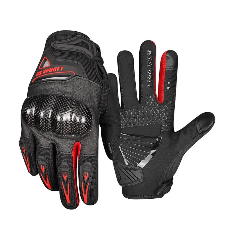 Men's Summer Breathable Motorcycle Riding Gloves