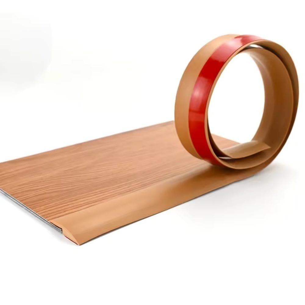 1pc 3metersX3.5cm Professional Carpet To Tile Floor Transition Strip Self Adhesive Cuttable Threshold Cover Household Doorway