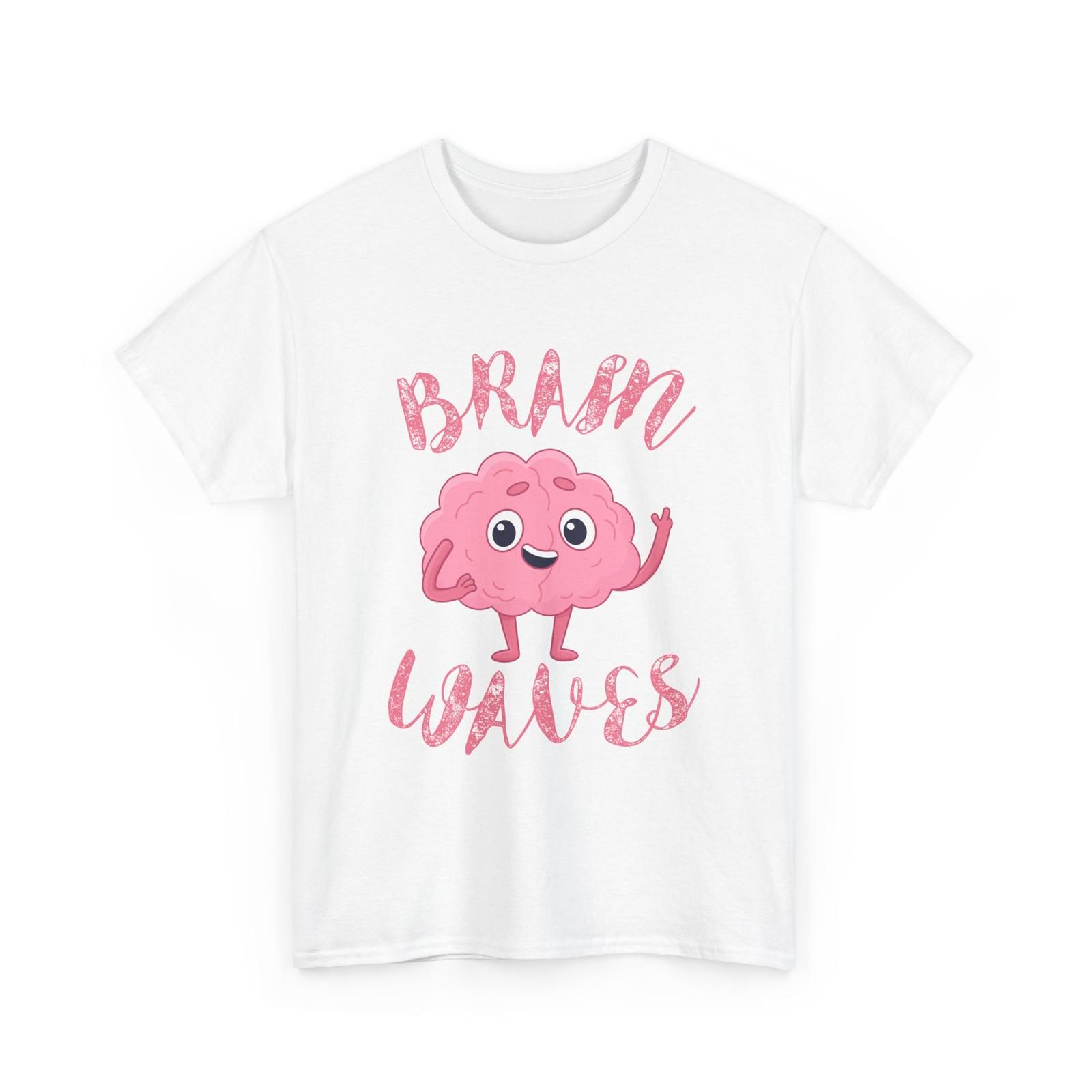Brain Waves T-Shirt, Biology Biologists Science Lovers Funny Shirt XXL
