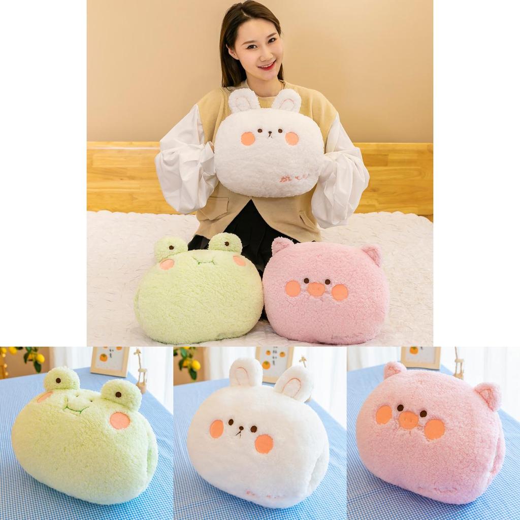 Cute Cartoon Animal Hand Warmer Pillow Plush Toy For Cozy Office Naps And Relaxation
