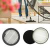 Pack of 3 Vacuum Filter Replacement Part Round Filter Vacuum Cleaner Accessories Replacement Filter for Vacuum Cleaner