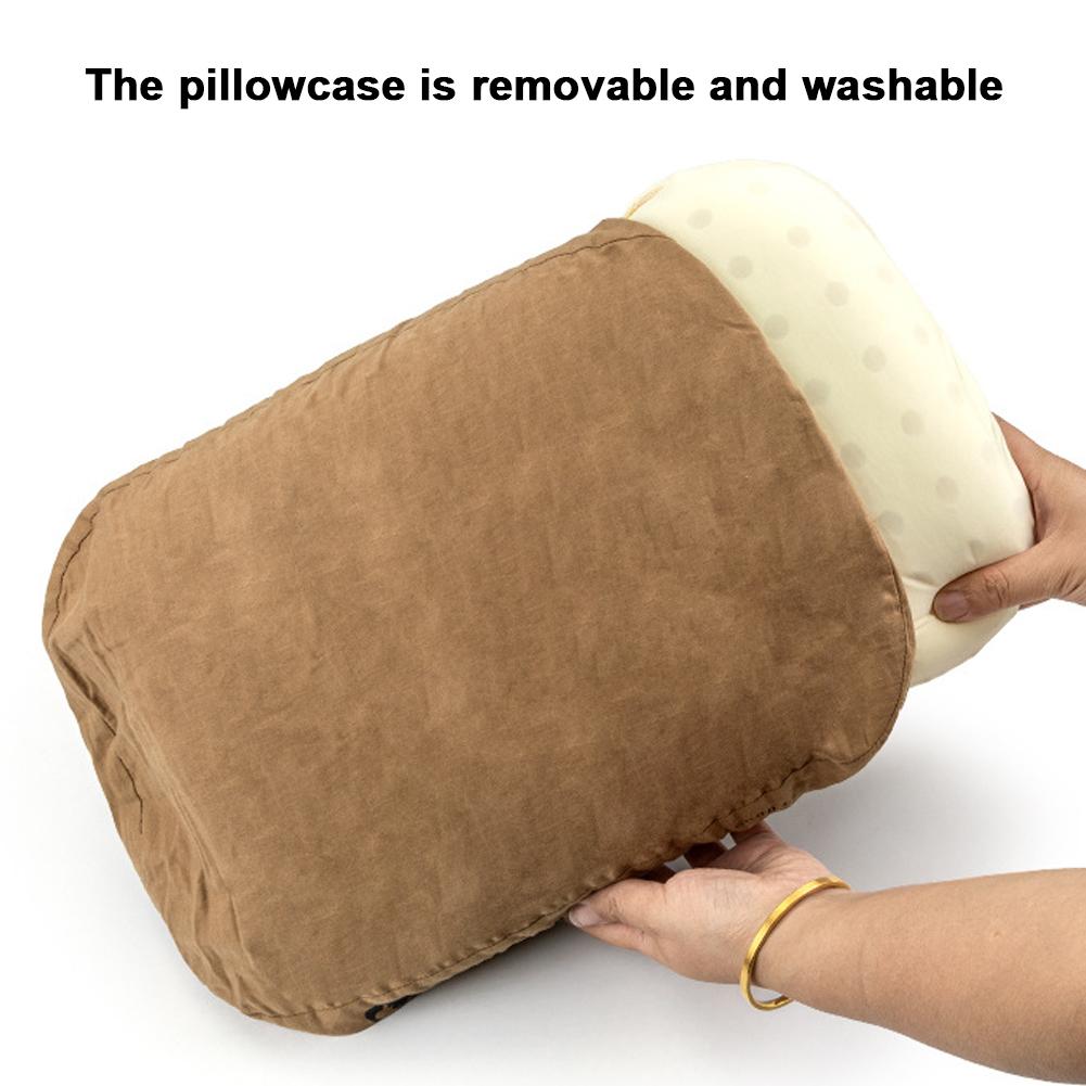 Soft Slow Rebound Memory Foam Pillow Outdoor Camping Travel Cervical Pillow Portable NoonBreak