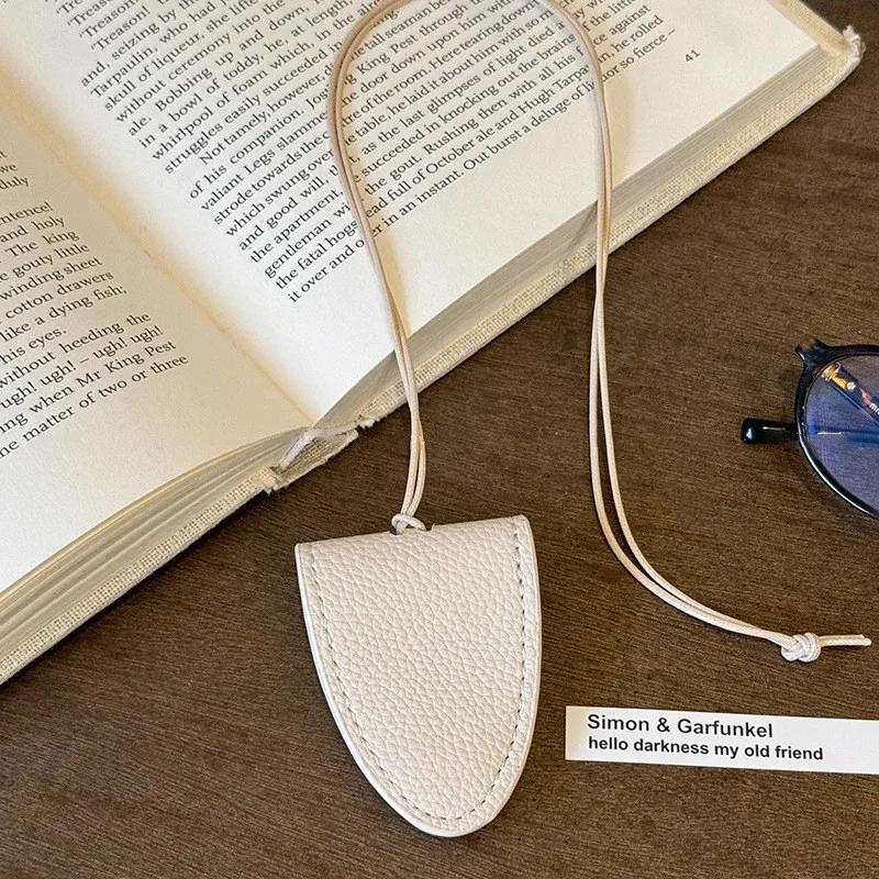 Vintage Style Leopard Print Leather Neck Hanging Sun Glasses Clip On Eyeglasses Chain Storage Necklace Women's Hanging Rope Sweater Chain