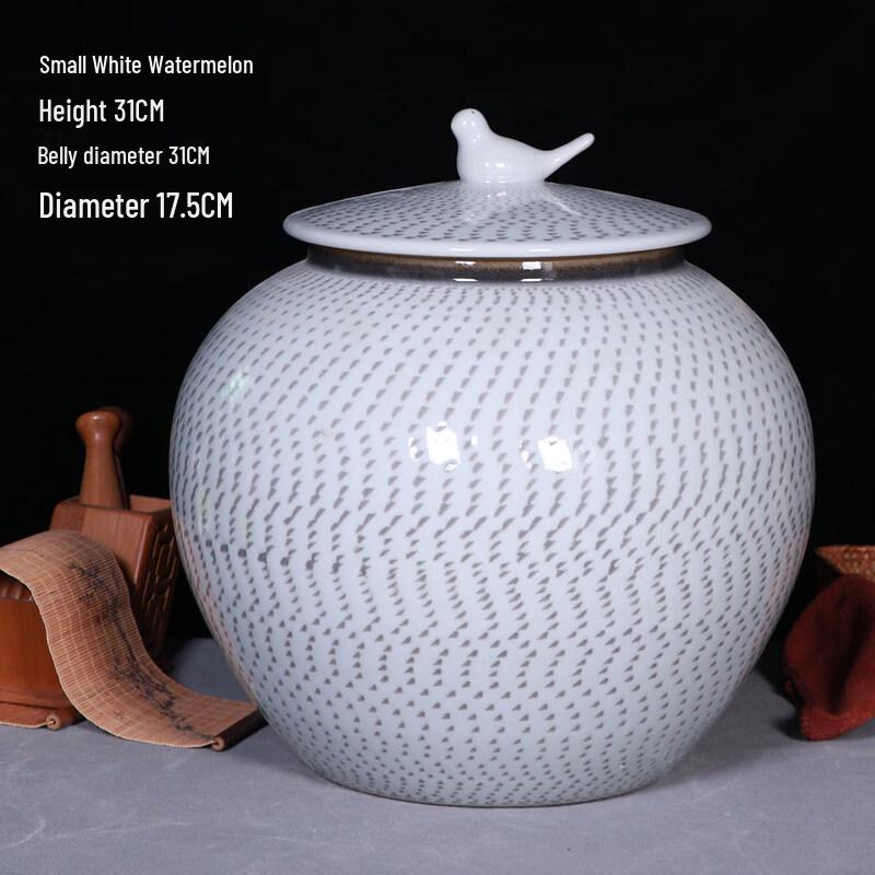 Anditai Ceramic Rice & Flour Storage Jar