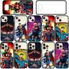 for Samsung Galaxy S25 S24 S23 S22 Ultra FE Plus A17 A37 A57 A56 A55 A06 A16 A15 A36 A26 A35 A05 A25 A54 Phone Case Kawaii Supermans Man Super Hero