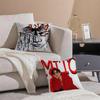 Star DDPR IIanS Saint Cushion Cover Pillowcase Short Plush Invisible zipper Room Sofa Cushion Cover