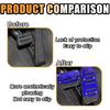 2PCS Non-Slip Car Pedal Covers, Automatic Transmission Gas Pedal Brake Pedal Cover, Aluminum Alloy Pedal Pads For Safe Driving, Car Replacement