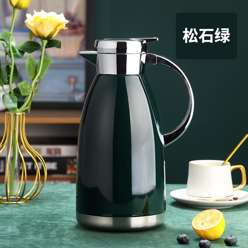 Insulation Pot 1.8L 2.3L Vacuum Stainless Steel Coffee Pot Milk Tea Jug Water Carafe Flask Thermal Thermos Bottles Sale