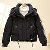 Fashion Women's Winter Jackets Hooded Casual Thick Short Parkas Female Warm Coat