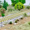 120Pcs/Box Miniature Vegetation Materials Diy Railway Sand Table Lawn Layout Kit 8Mm Grass Cluster Scene Model Diorama Accessory