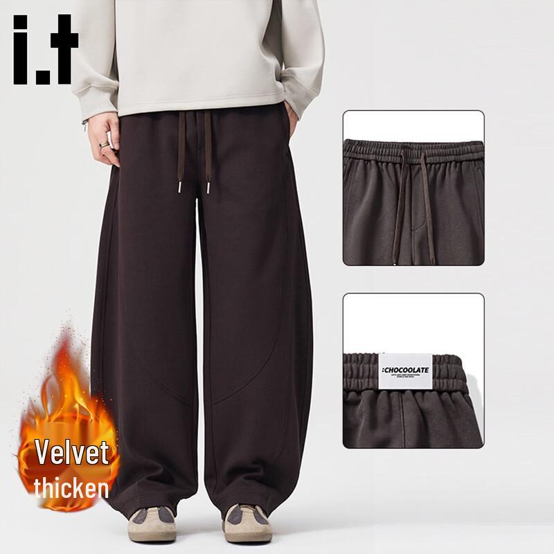 CHOCOOLATE Men's American Style Casual Straight-Leg Trousers