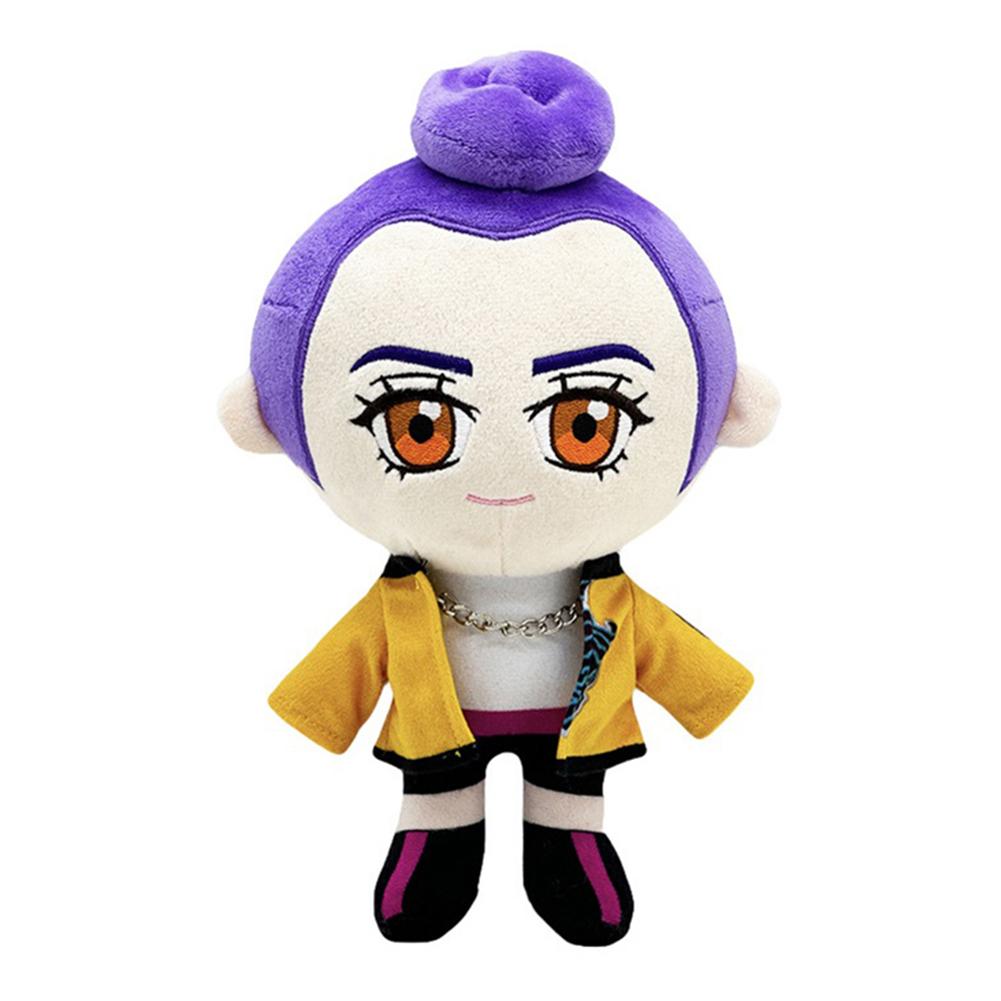 14cm Anime Kpop Demon Hunters Tiger Plush Toys Cute Blue Tiger Derpy Sussie Dolls Toy Monster Hunt Girl Group for Birthday Gifts