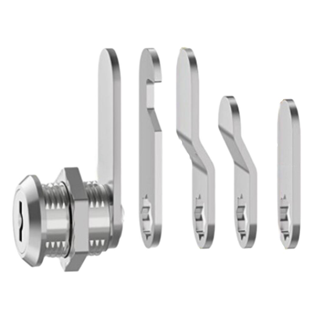 Cam Lock Mailbox Accessories With 5 Keys Zinc Alloy