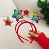 6 Pc Festival Glowing Hair Bands With Build In LED Lights For Christmas Parties Family Gatherings And Event