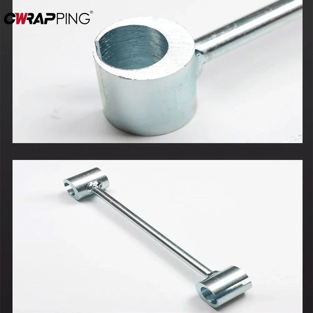 Handheld Double-head Maintenance Tool Open Sleeve Door Hinge Repair and Adjustment Structural Steel Door Automatic Accessories