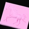 Silicone Mold Horse Candy Chocolate Fondant Molds Cake  Decorating Soap Tool