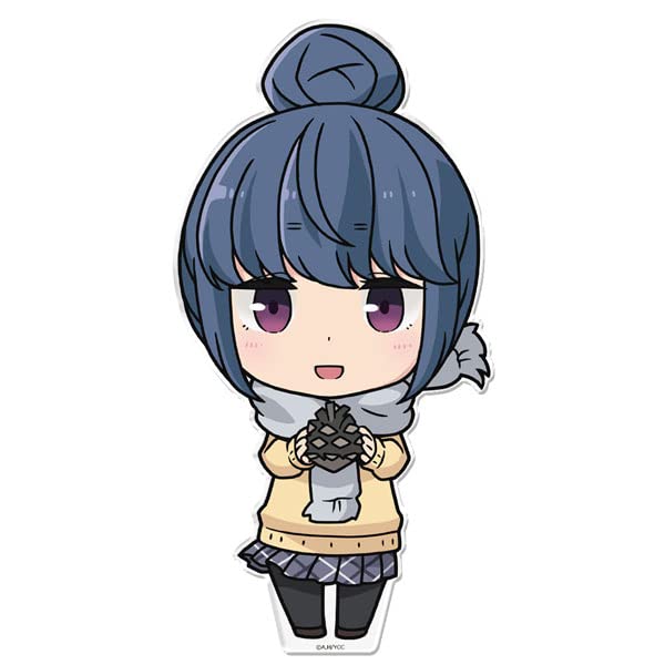 

Deka Puni Acrylic Shima Rin Uniform Laid-Back Camp Movie Colle! Figure Ver.