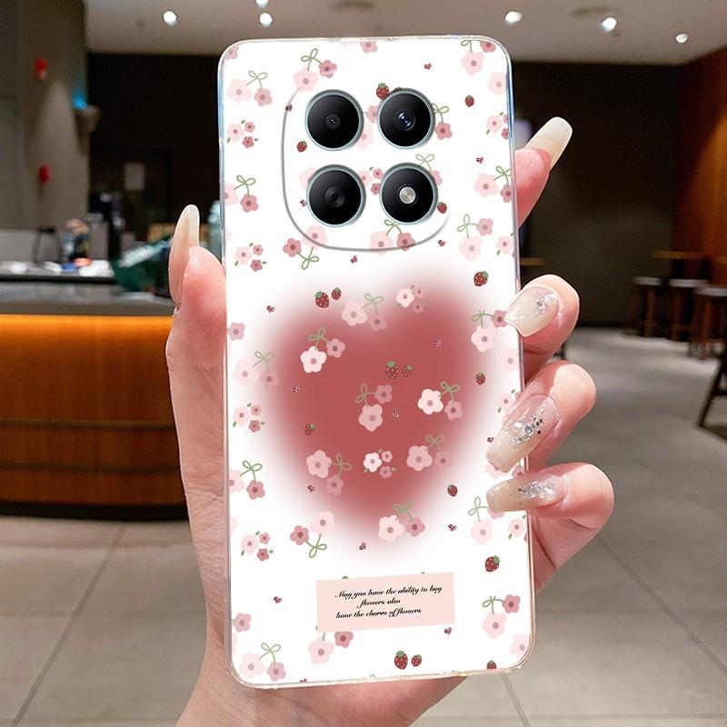 For Xiaomi Poco M8 Pro Casing Clear Luxury Fashion Butterfly Flowers Soft Silicone TPU Case For PocoM8 PocoM8Pro 5G Shell Cover