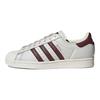 adidas Superstar Off White Maroon Unisex Sneakers Red H68187