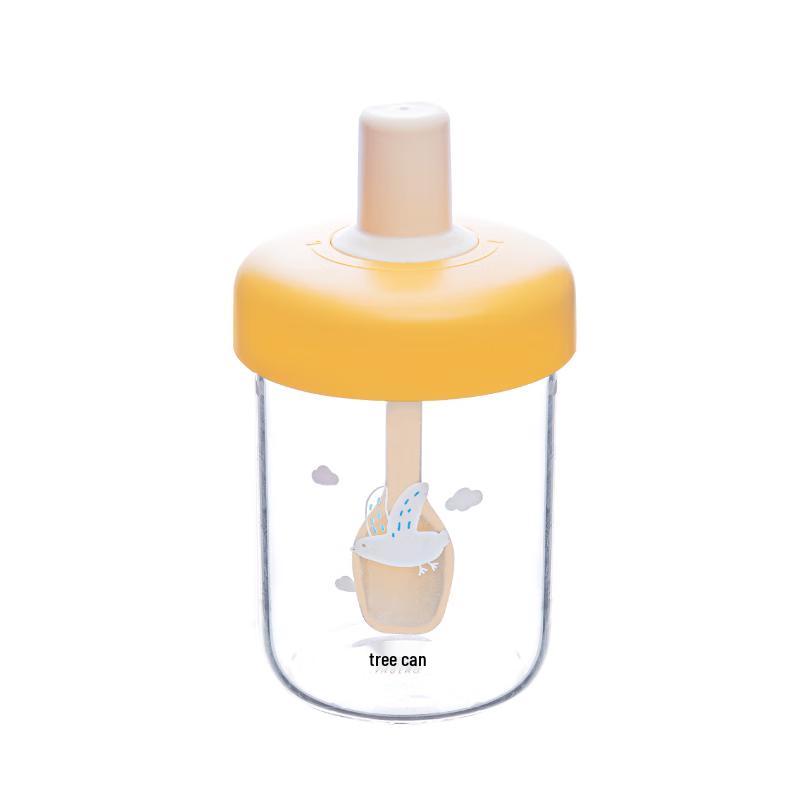 Shuke Birds Collection Overnight Oats Glass Jar