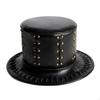 Steampunk Hut Strukturiert Cosplay Mit Schirm für Cosplayer, Halloween, Kostümpartys, Bühne