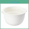 Layer Vegetable Double Washbasin Plastic Strainer Vegetable Basket For Kitchen Living Room