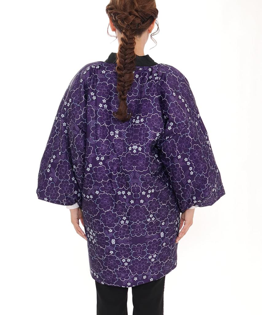 Reversible Hanten with Traditional Japanese Size C [KYOETSU] (Japanese-style Jacket) Pattern, Women's (M, 1A-1B)