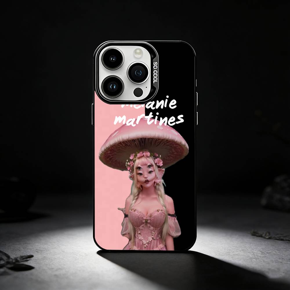 M-Melanie Martinez Portals Phone Case For iPhone 17,16,15,14,13,12,11 Plus,Pro Max,XS,Colored silver phone case