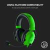 Razer BlackShark V2 X Gaming Surround Sound 50mm Drivers Memory Foam Cushions for and Switch Audio Jack Green Headset 7.1 - - - PC, PS4, PS5, - 3.5mm