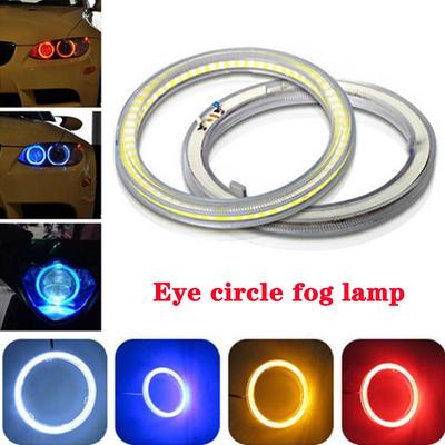 2ks Denní světlomet Car Angel Eyes LED Halo Ring světlomety DRL 12V 60MM 70MM 80MM 90MM 95MM 100MM 110MM 120MM