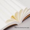Thickened Student Retro Notepad: Large Blank Drawing & Diary Book