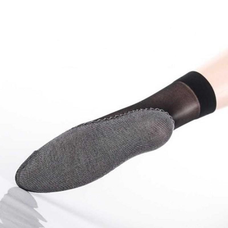 10 perechi de șosete moi, de primăvară, vară, șosete din mătase, anti-alunecare, îmbinare în partea inferioară, transparentă, ultrasubțire, respirabilă
