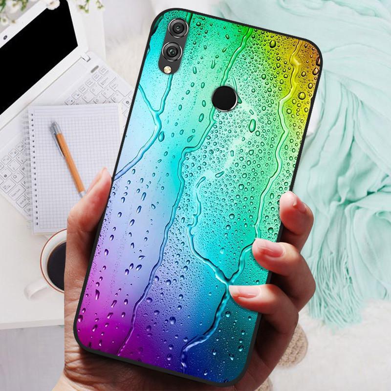 For Huawei honor 8x Case Silicone Luxury Cat Marble Soft Bumper Cover for Huawei honor 8x Max Protective Capas honor8x Max Funda
