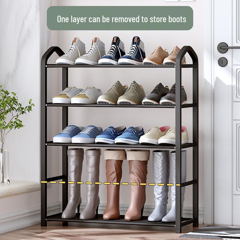 Kompaktes Mehrschichtiges Schuhregal - Platzsparende Aufbewahrungslösung für Wohnheime