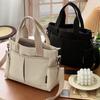 Women's Canvas Tote Bag Multi-Functial Large Capacity Crossbody Bag Student Casual Commuter Handbag Designer Bag