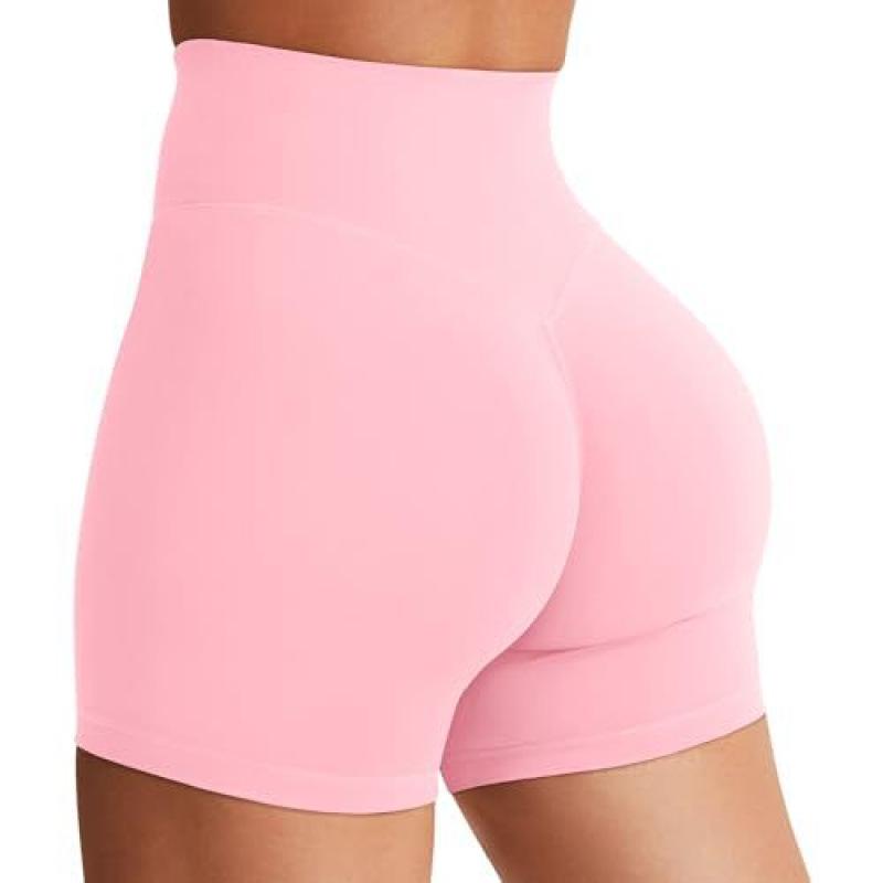 Hohe Taille Po-Hebende Schnelltrocknende Yoga-Shorts