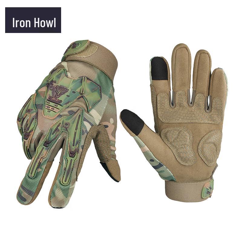 Tactical Camouflage Touch Screen Full Finger Gloves