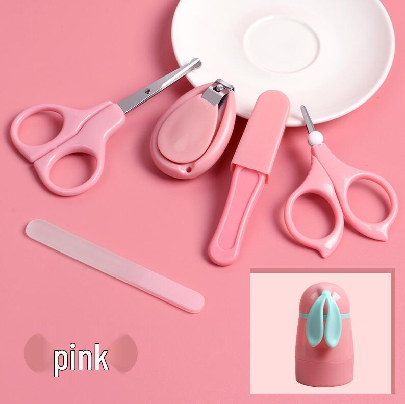 New Baby Nail Care Set: Includes Nail Clippers & Scissors for Infants and Toddlers, Manicure Set for Kids, Maternal and Child Supplies.